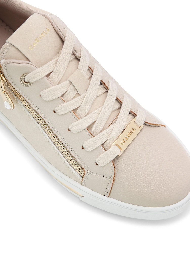 Carvela Diamond Zip Trainers - Image 5 of 5