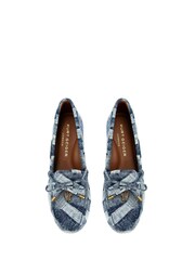 Kurt Geiger London Denim Eagle Moccasin Loafers - Image 4 of 4