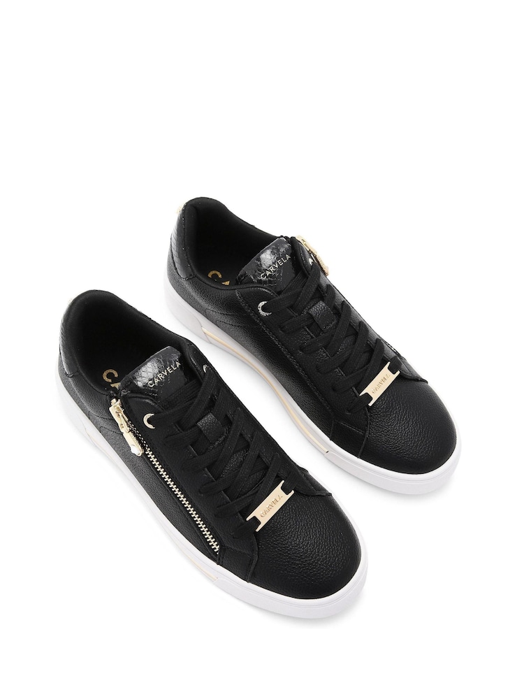 Carvela Diamond Zip Trainers - Image 3 of 5