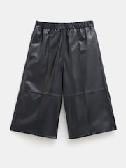 Hush Black Leather Bermuda Shorts - Image 4 of 4