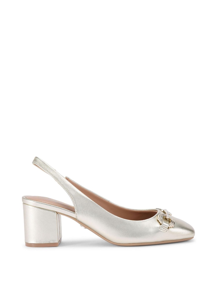 Carvela Gold Poise 2 Shoes - Image 2 of 5