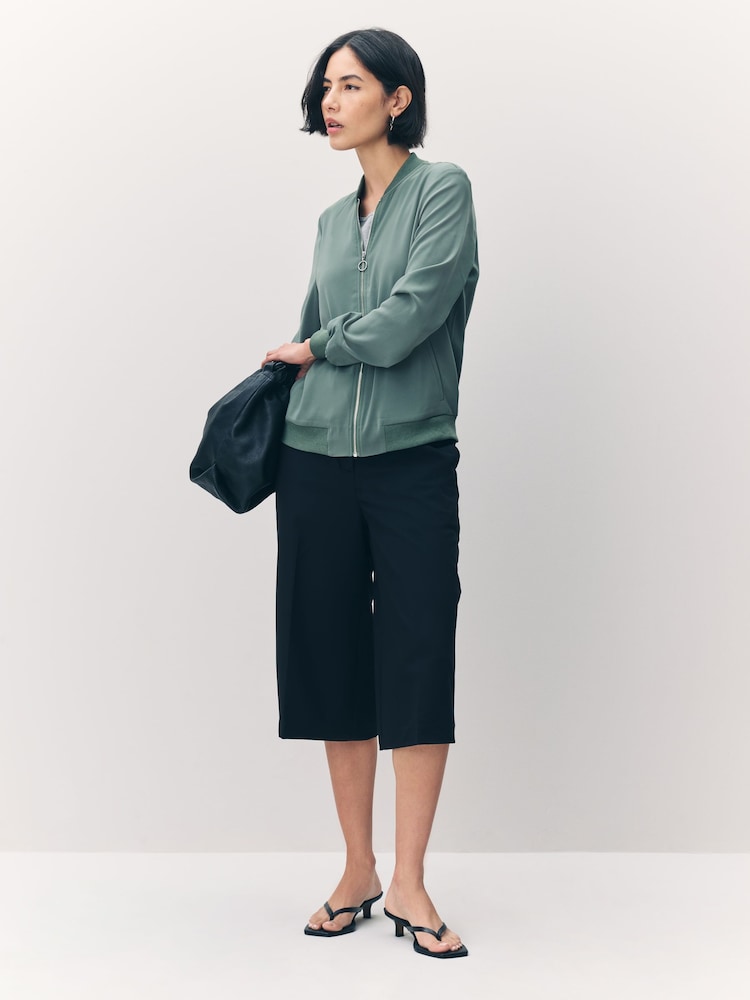 أخضر - VERO MODA Lightweight Bomber Jacket - صورة 2 من 7