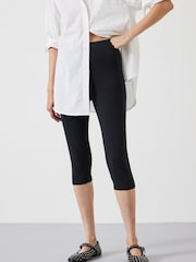 Hush Black Capri Leggings - Image 1 of 5