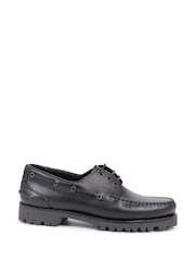 Черный - Кожаные мокасины Jones Bootmaker Pickering 2 - Изображение 2 из 6