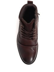 Jones Bootmaker Docklands Leather Lace Up Brown Boots - Image 5 of 5