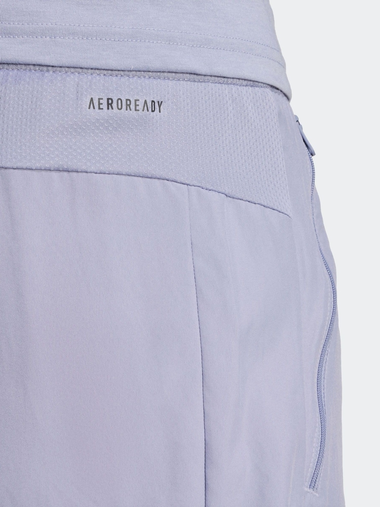 adidas Purple Train Essentials Woven Training Shorts - Image 5 of 6
