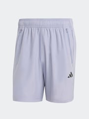 adidas Purple Train Essentials Woven Training Shorts - Image 6 of 6