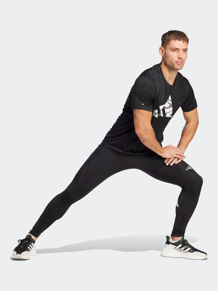 adidas Black Run It Leggings - Image 2 of 6