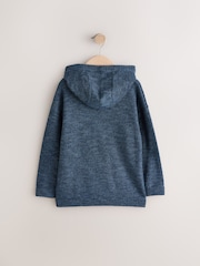 Dark Blue Knitted Hoodie (3-16yrs) - Image 5 of 7