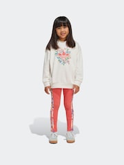 adidas Originals Red/White Liberty London Floral Tracksuit - Image 1 of 8