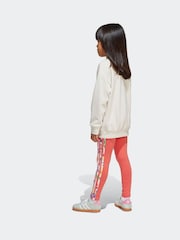 adidas Originals Red/White Liberty London Floral Tracksuit - Image 2 of 8