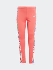 adidas Originals Red/White Liberty London Floral Tracksuit - Image 8 of 8
