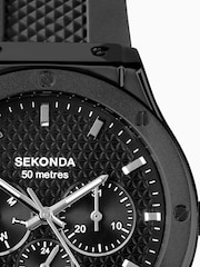 Sekonda Mens Sports 42mm Titan Watch in Silicone Strap Dial - Image 2 of 6