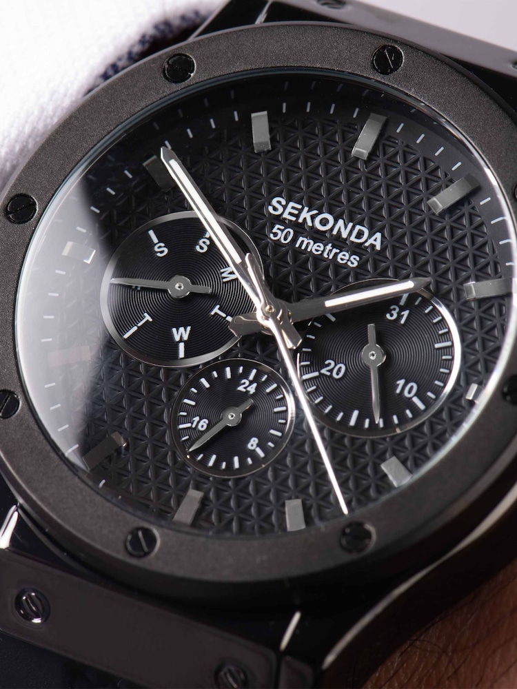 Sekonda Mens Sports 42mm Titan Watch in Silicone Strap Dial - Image 6 of 6