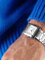 Sekonda Montreal Mens 30mm Analogue Watch With Gold Case And Alloy Bracelet With White Dial - Image 5 of 6