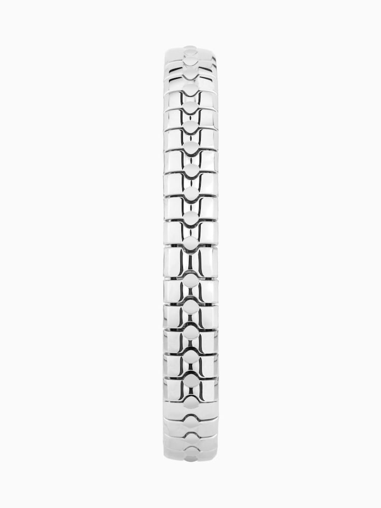 Sekonda Newton Womens 19mm Analogue Watch With Silver Case And Stainless Steel Expanding Bracelet With Black Dial - Image 6 of 6