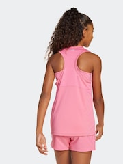 adidas Pink Train Essentials Flower Print Vest - Image 2 of 6