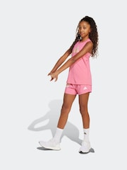 adidas Pink Train Essentials Flower Print Vest - Image 3 of 6