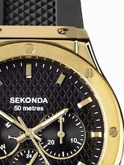Sekonda Mens Sports 42mm Titan Watch in Silicone Strap Dial - Image 2 of 6