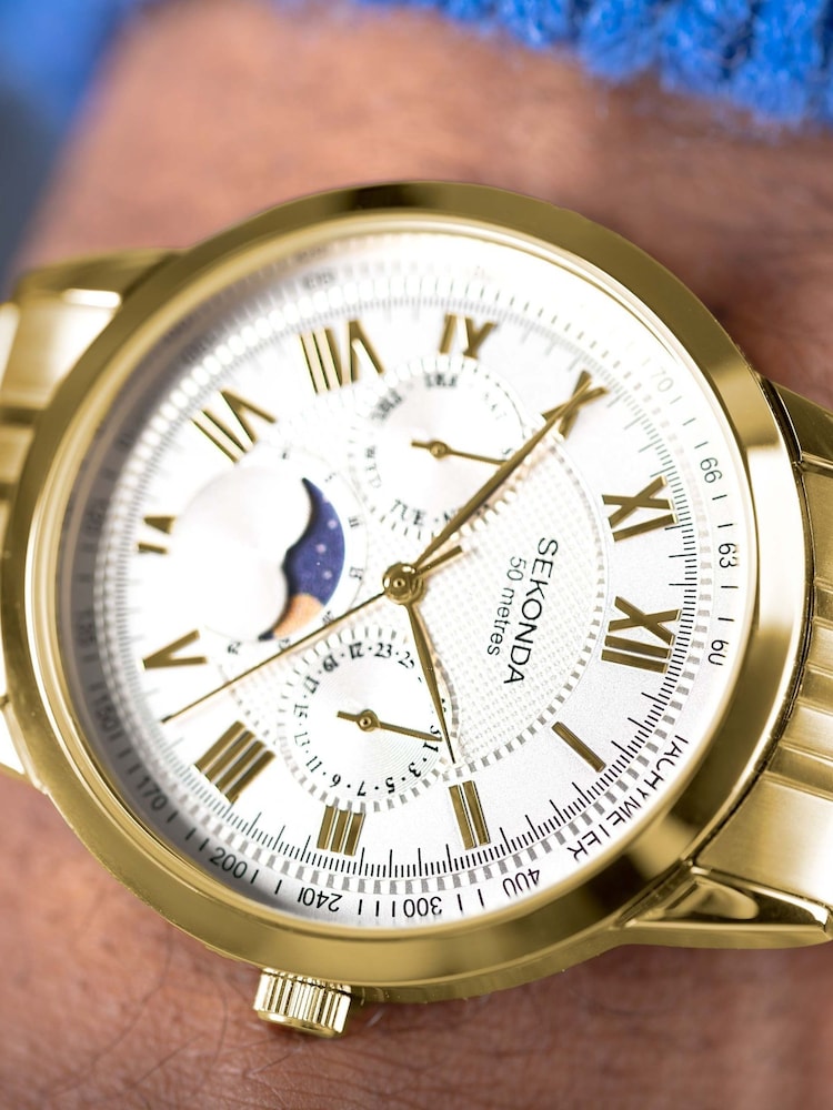 Sekonda Mens Armstrong 40mm Analogue Watch - Image 2 of 6