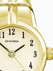 Sekonda Newton Womens 19mm Analogue Watch With Silver Case And Stainless Steel Expanding Bracelet With Black Dial - Image 6 of 6