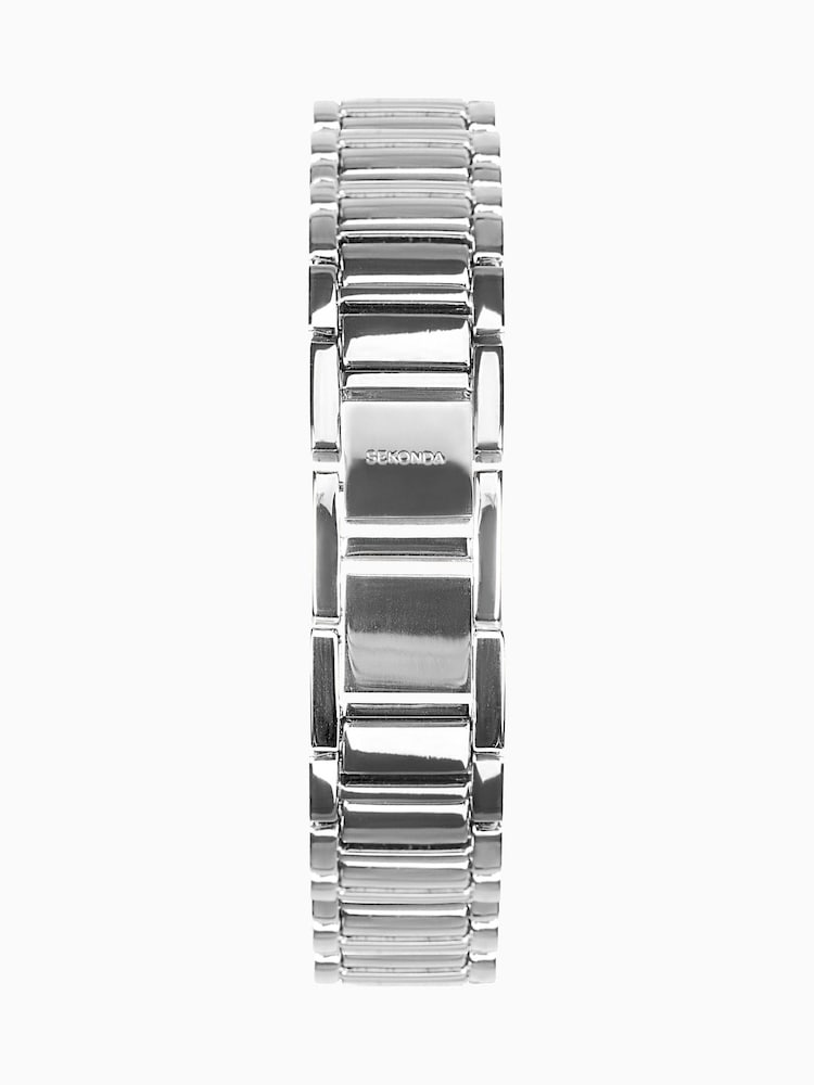 Sekonda Womens Montreal 21mm Analogue Watch With Case And Alloy Bracelet With White Dial - Image 2 of 6