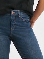 Simply Be Blue 24/7 Denim Boyfriend Jeans - Image 5 of 5
