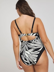 Simply Be Magisculpt Flatter Me Bandeau-Badeanzug mit Bügel - Bild 2 von 4