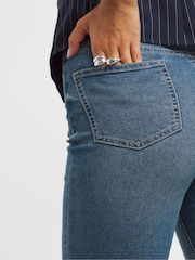 Simply Be Blue 24/7 Denim Skinny Jeans - Image 4 of 4