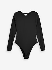 Simply Be Brown Magisculpt Smoothing Long Sleeve Bodysuit 2 Pack - Image 6 of 7