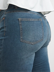 Simply Be Vintage Blue 24/7 Denim Skinny Jeans - Image 4 of 4