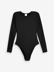 Simply Be White Magisculpt Smoothing Long Sleeve Bodysuit 2 Pack - Image 7 of 7