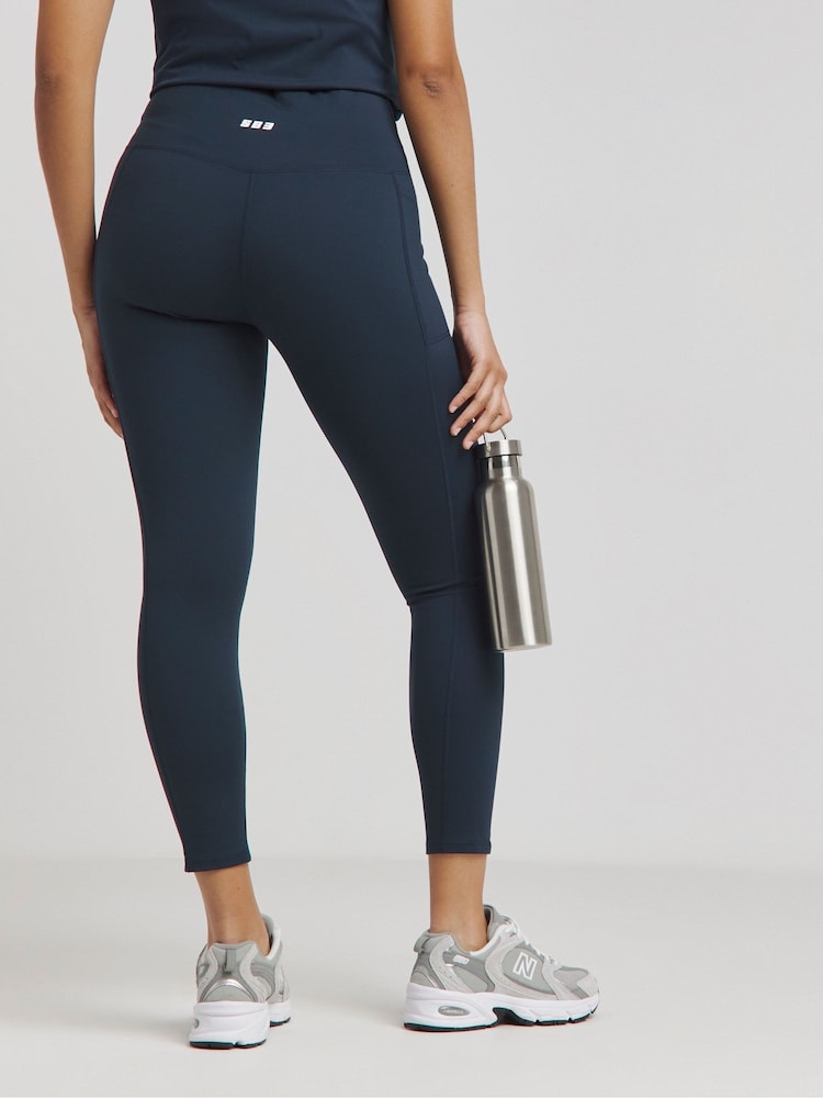 Simply Be Blue Active Full Length Leggings - Image 3 of 4