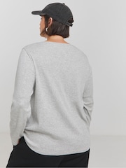 Simply Be Black/ Khaki/ Grey Ribbed Tops 3 Pack - Image 3 of 4
