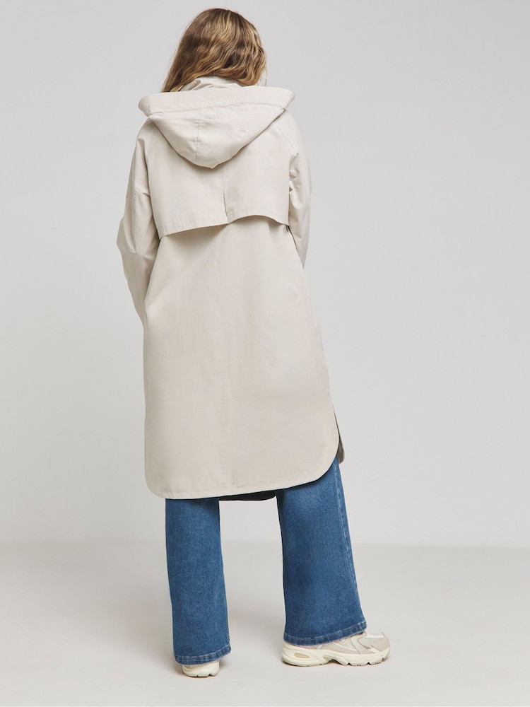 Simply Be Natural Flap Detail Parka - Image 2 of 4