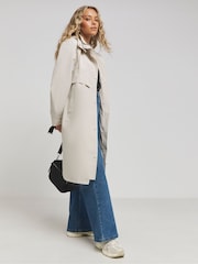 Simply Be Natural Flap Detail Parka - Image 3 of 4