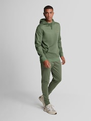 Lyle & Scott Green 100% Cotton Fleece Bottoms - Image 2 of 5