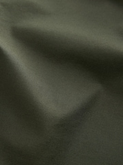 Khaki Green Stretch Oxford Long Sleeve Shirt - Image 7 of 7