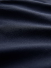 Navy Blue Stretch Oxford Long Sleeve Shirt - Image 9 of 9