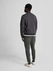 Lyle & Scott Grey Skinny 100% Cotton Joggers - Image 2 of 5