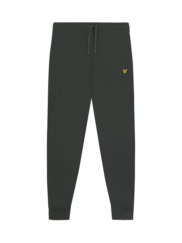 Lyle & Scott Grey Skinny 100% Cotton Joggers - Image 5 of 5