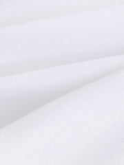 White Stretch Oxford Long Sleeve Shirt - Image 8 of 8