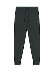 Lyle & Scott Grey Tonal Eagle Skinny 100% Cotton Sweatpants - Image 5 of 5