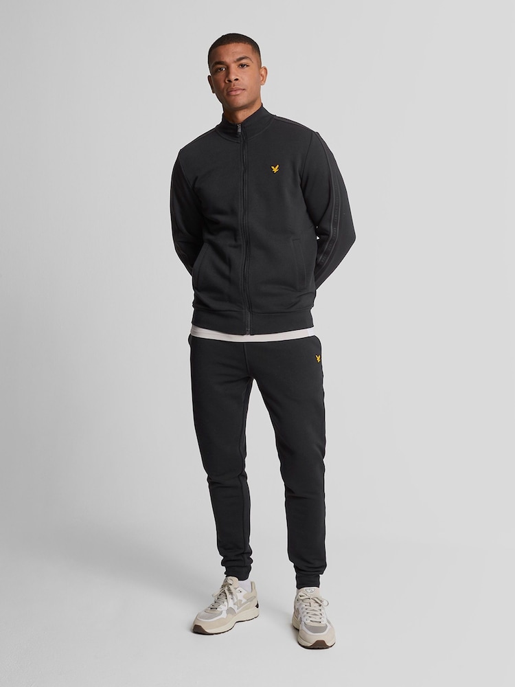 Lyle & Scott Black Tracksuit Bottoms - Image 1 of 5