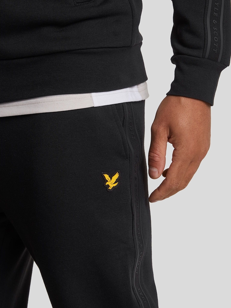 Lyle & Scott Black Tracksuit Bottoms - Image 4 of 5