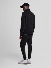 Lyle & Scott Black Tonal Eagle Skinny 100% Cotton Joggers - Image 3 of 5