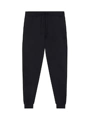 Lyle & Scott Black Tonal Eagle Skinny 100% Cotton Joggers - Image 5 of 5