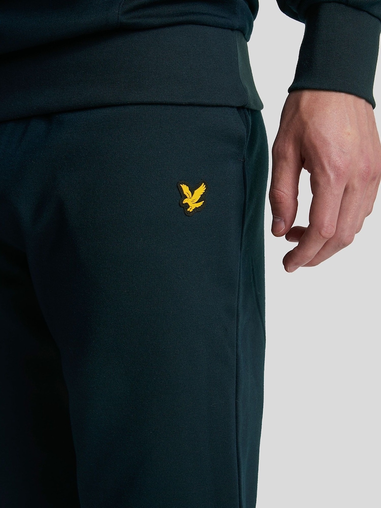 Lyle & Scott Blue 100% Cotton Tracksuit Bottoms - Image 2 of 5