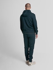 Lyle & Scott Blue 100% Cotton Tracksuit Bottoms - Image 4 of 5