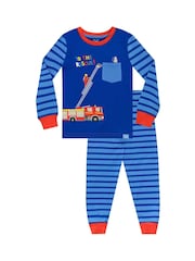 Harry Bear Blue Snuggle Fit To The Rescue Fireman Pyjamas - Image 1 of 5